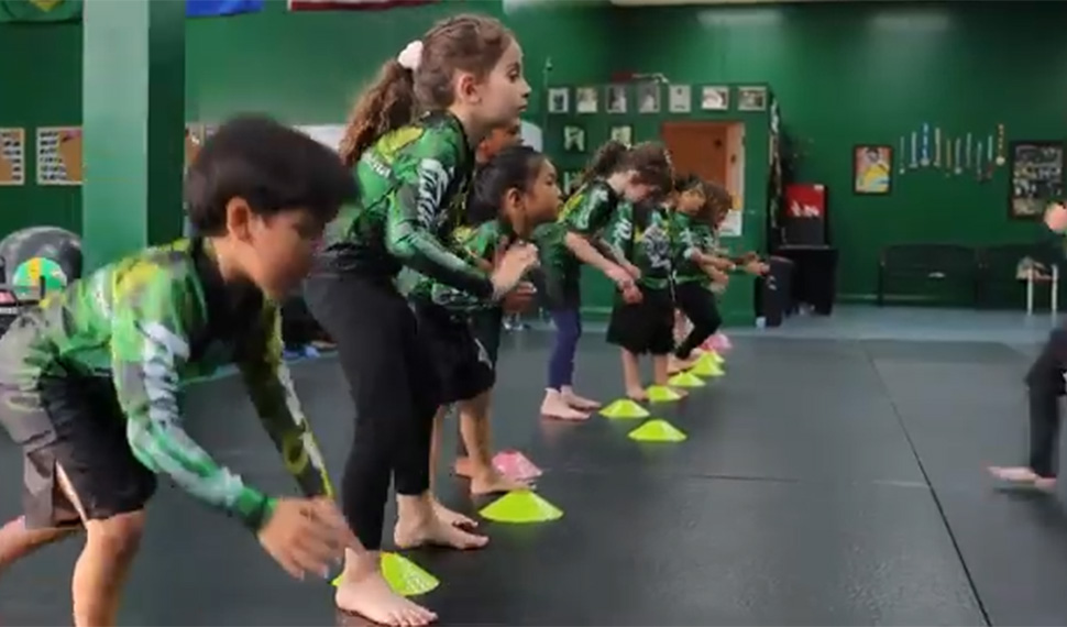 Children participating in the Nanos class at 10th Planet Pasadena